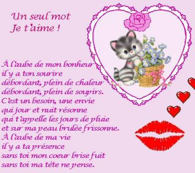Déclaration d'amour